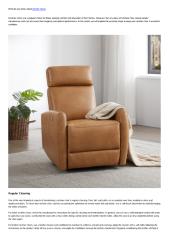 How to Properly Maintain and Care for Your Recliner Chair.pdf