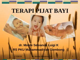 terapi pijat bayi -dr.monte.ppt