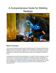 A Comprehensive Guide for Welding Newbies.pdf